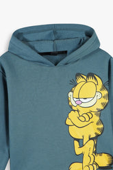 Garfield Fleece Tracksuit – Short Body Hoodie & Wide Leg Trouser